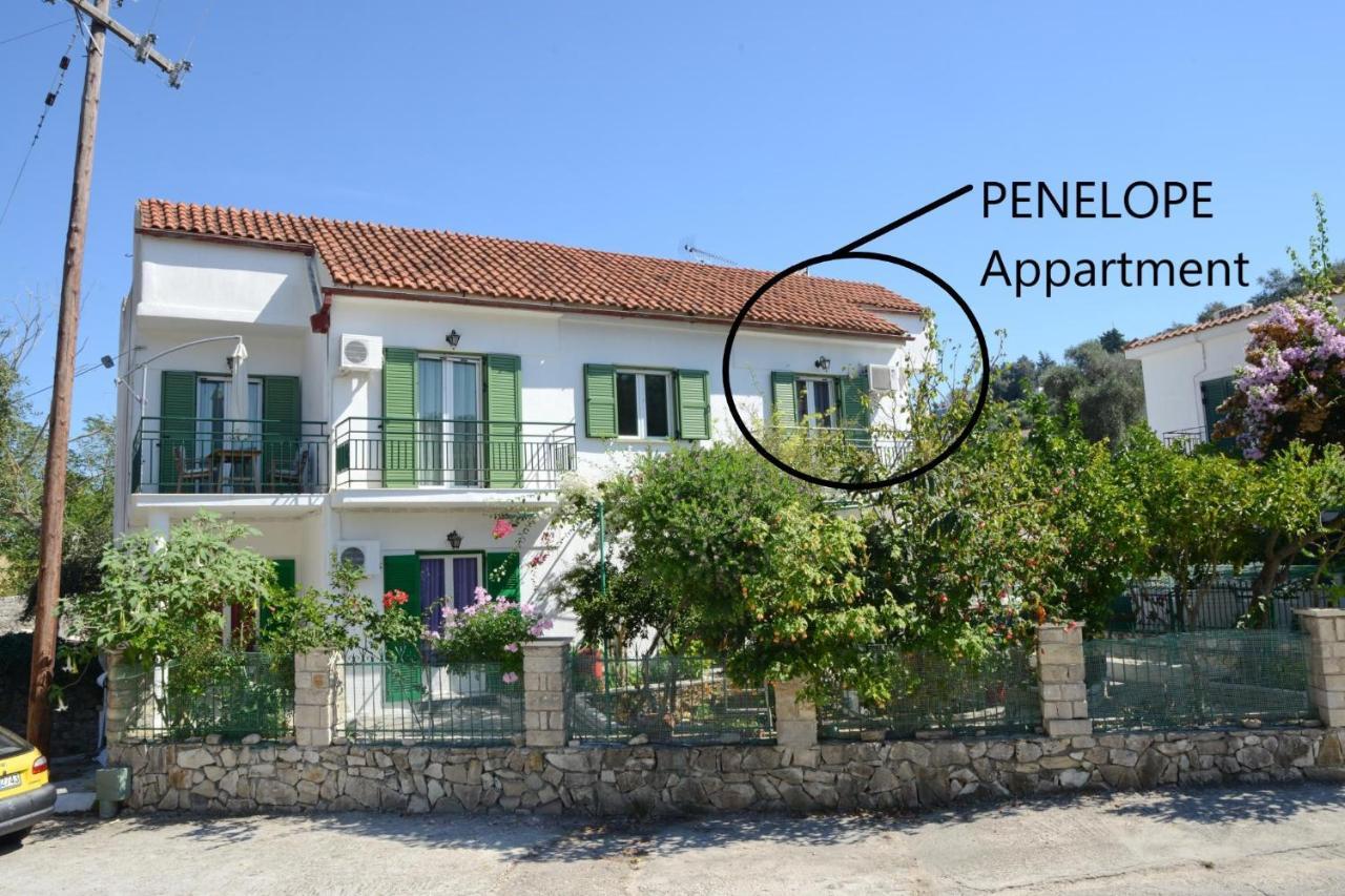 Penelope - Loggos Apartments Longos  Ngoại thất bức ảnh